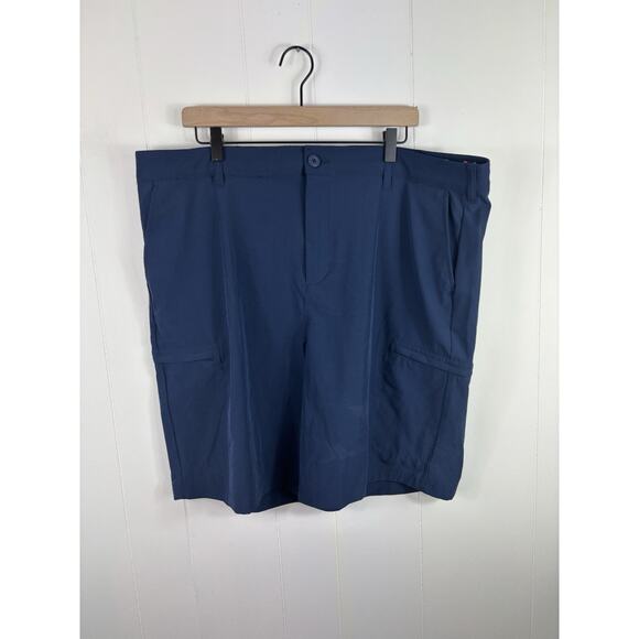 Birdie Bound Navy Blue Golf Shorts Big & Tall Size 42 Athletic Pockets - Picture 1 of 6